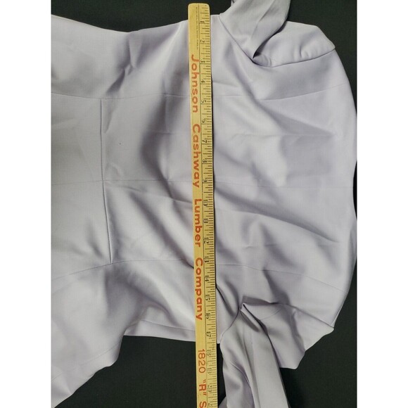 Nells Nelson Collarless Jacket Blazer Purple Lavender Wool/ Silk Size 40/ 4 NWT - Picture 9 of 10